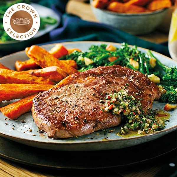 Buy Crown Selection Ribeye Steak online Donald Russell