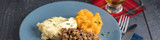 Haggis, Neeps and Tatties with Whisky