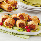 Smoked Bacon Artisan Sausage Rolls, pack of 8, 460g