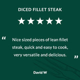 Diced Fillet Steak Diced Fillet Steak