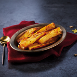 Roasted Parsnips with Honey & Mustard