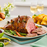 Easy Carve British Lamb Leg with Garlic & Rosemary