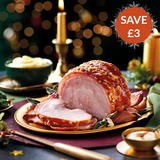 Maple & Bourbon Gammon Joint with Crackling