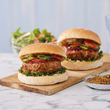 Pork & Apple Burgers