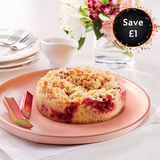 Bramley Apple & Rhubarb Crumble