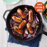 Pork & Caramelised Onion Sausages Pork & Caramelised Onion Sausages