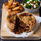 Woodland Mushroom & Dark Ale Pie