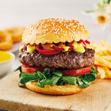 British Rump Steak Burger British Rump Steak Burger