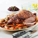 Slow Cooked Leg of Lamb