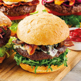 British Fillet Steak Burger
