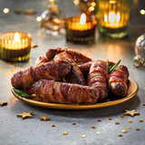 Luxury Venison Pigs in Blankets