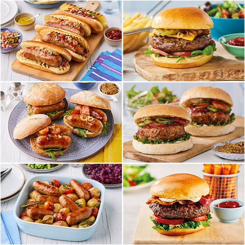 Summer Barbecue Sausage & Burger Bundle