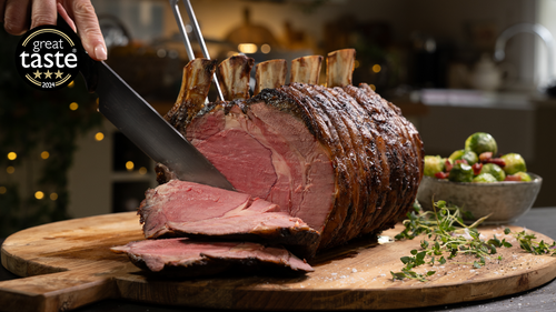 Himalayan Salt Aged Heritage Breed Rib Roast Himalayan Salt Aged Heritage Breed Rib Roast