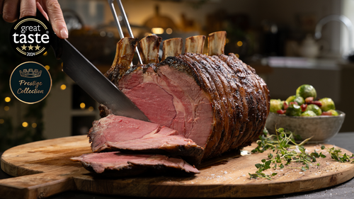 Himalayan Salt Aged Heritage Breed Rib Roast Himalayan Salt Aged Heritage Breed Rib Roast