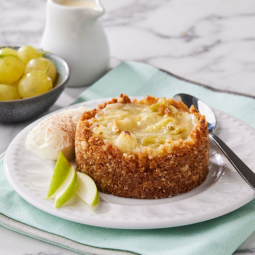 Apple & Gooseberry Crumble Tart, 140g