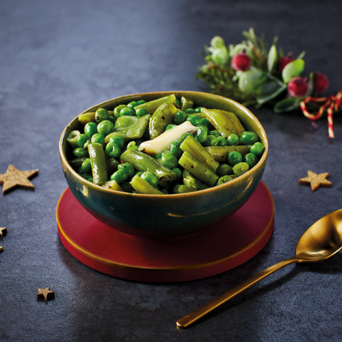 Green Vegetables with Mint and Butter Green Vegetables with Mint and Butter