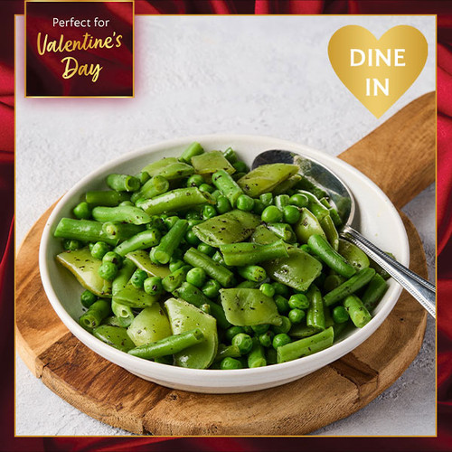 Green Vegetables with Mint and Butter