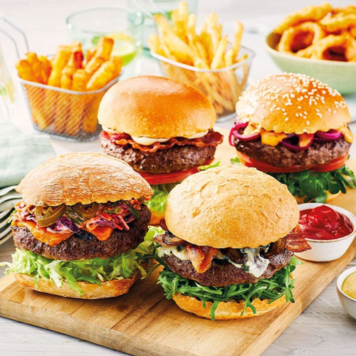 Big 4 Steak Burger Selection