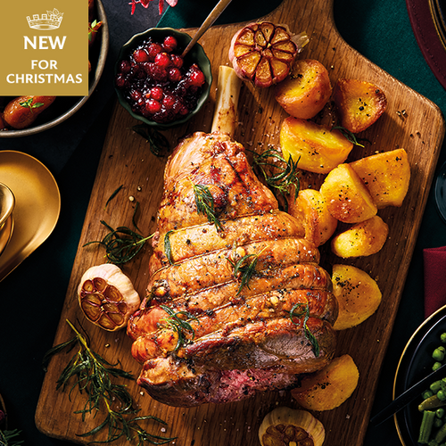 Easy Carve British Lamb Leg with Garlic & Rosemary Easy Carve British Lamb Leg with Garlic & Rosemary