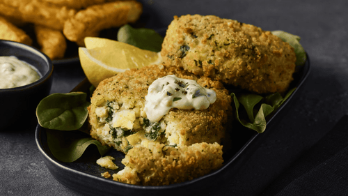 Smoked Haddock Florentine Fishcakes Smoked Haddock Florentine Fishcakes