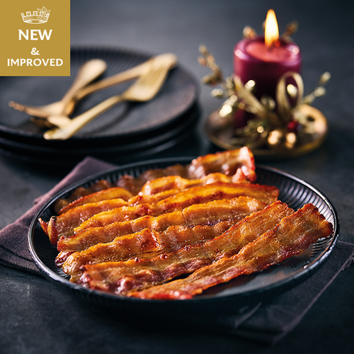 British Outdoor Bred Dry Cured Smoked Streaky Bacon British Outdoor Bred Dry Cured Smoked Streaky Bacon