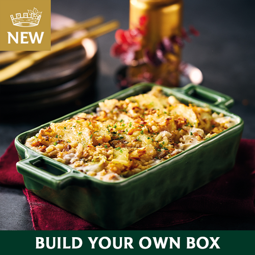 Creamy Potato, Leek & Cabbage Gratin