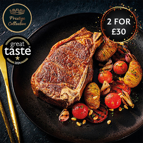 2x Sirloin Club Steak Salt Aged Heritage Breed