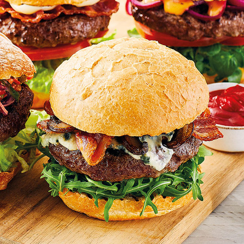 British Fillet Steak Burgers