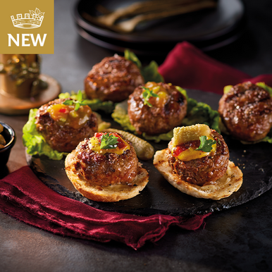 Ribeye Steak Burger Sliders