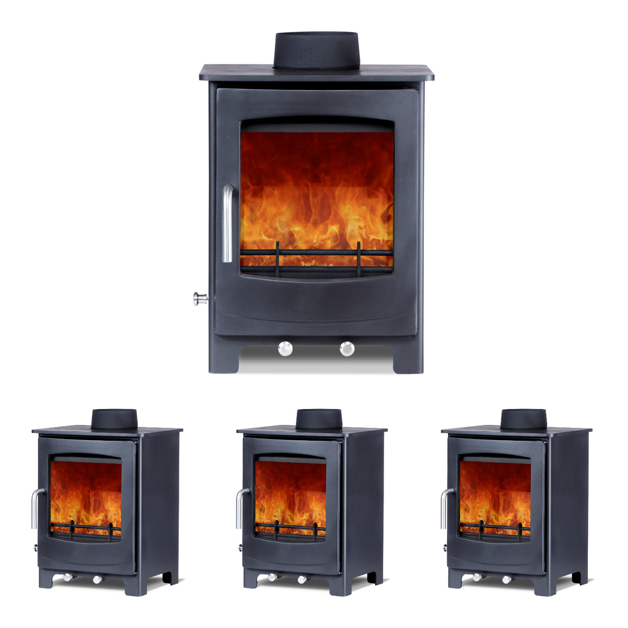 Woodford Turing 5X Wood Burning / Multifuel Stove - Ecodesign Ready