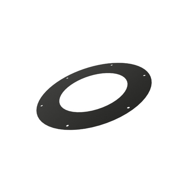 D3W 2-Part Oval Finishing Plate 5°-20° 6" PC