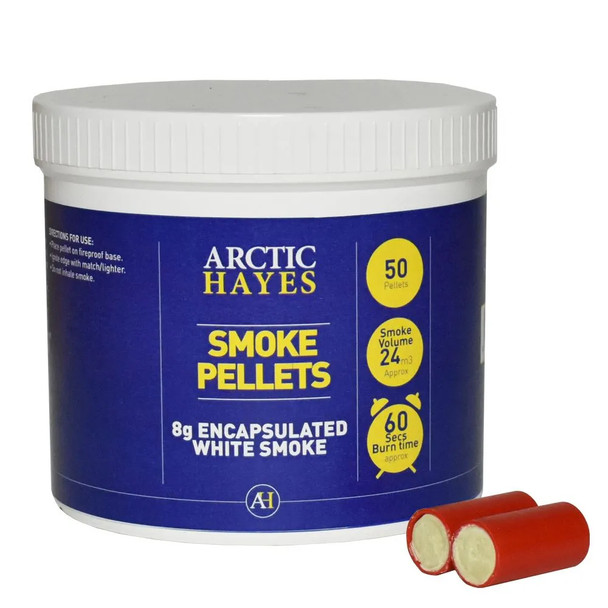 8g White Smoke Pellets (Tub of 50)