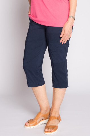 Jillian Navy Capri Jillian Navy Capri