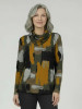 OCHRE TOP WITH SNOOD