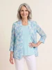 AQUA PEARL FLEUR JACKET