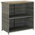  Bar Set Grey PE rattan, steel, solid acacia wood A949-313474