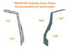 Pernstar Foxbody Shock Tower Reinforcement Plate Angle Chart