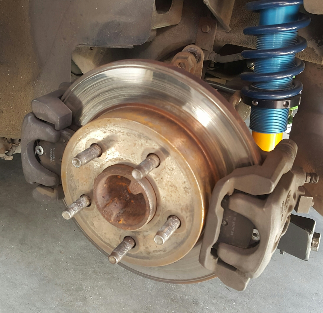 Mustang Dual Caliper Brackets 8 8 Sra