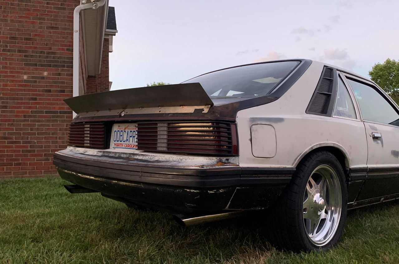 79-93 Mustang Hatchback Ducktail Spoiler by Cerbinator Auto Designs