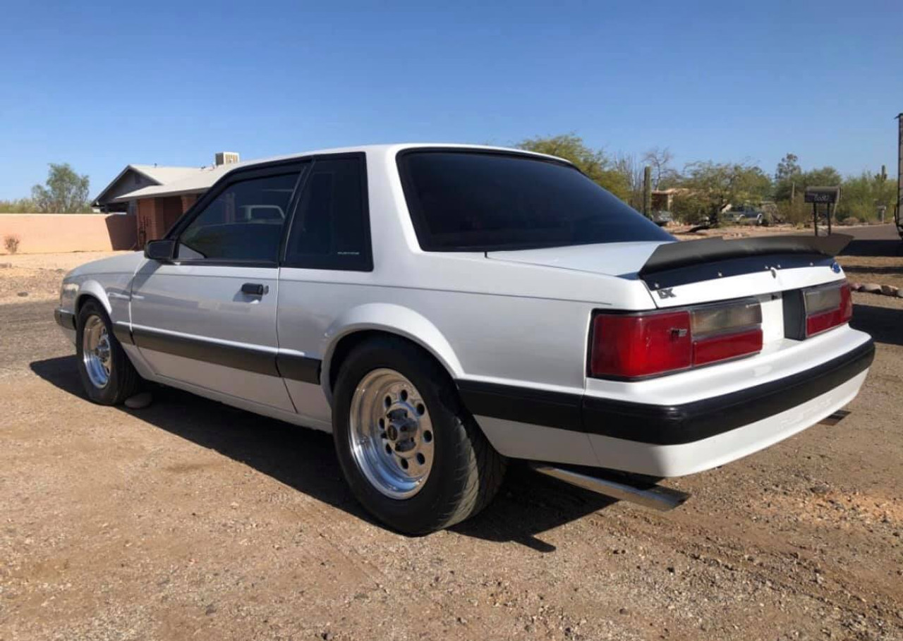 79-93 Mustang Coupe/Convertible Center Cut Ducktail Spoiler (Beadless Version)