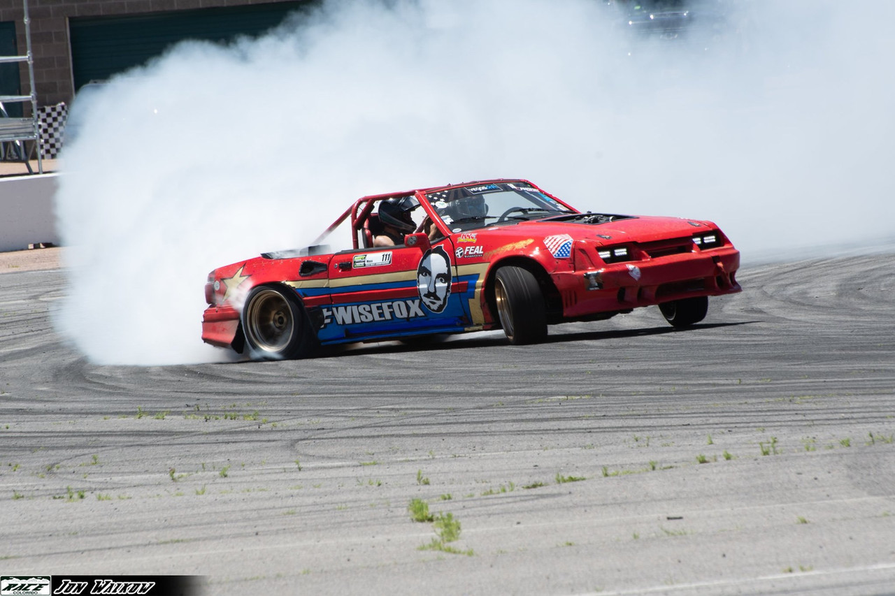 Steve Mass running the 79-93 Mustang 3'' Flare, 3 in forward offset Widebody Front Fenders by Maier Racing