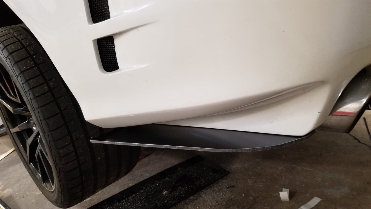 99-04 Mustang Rear Side Splitters by Carter's Customs 