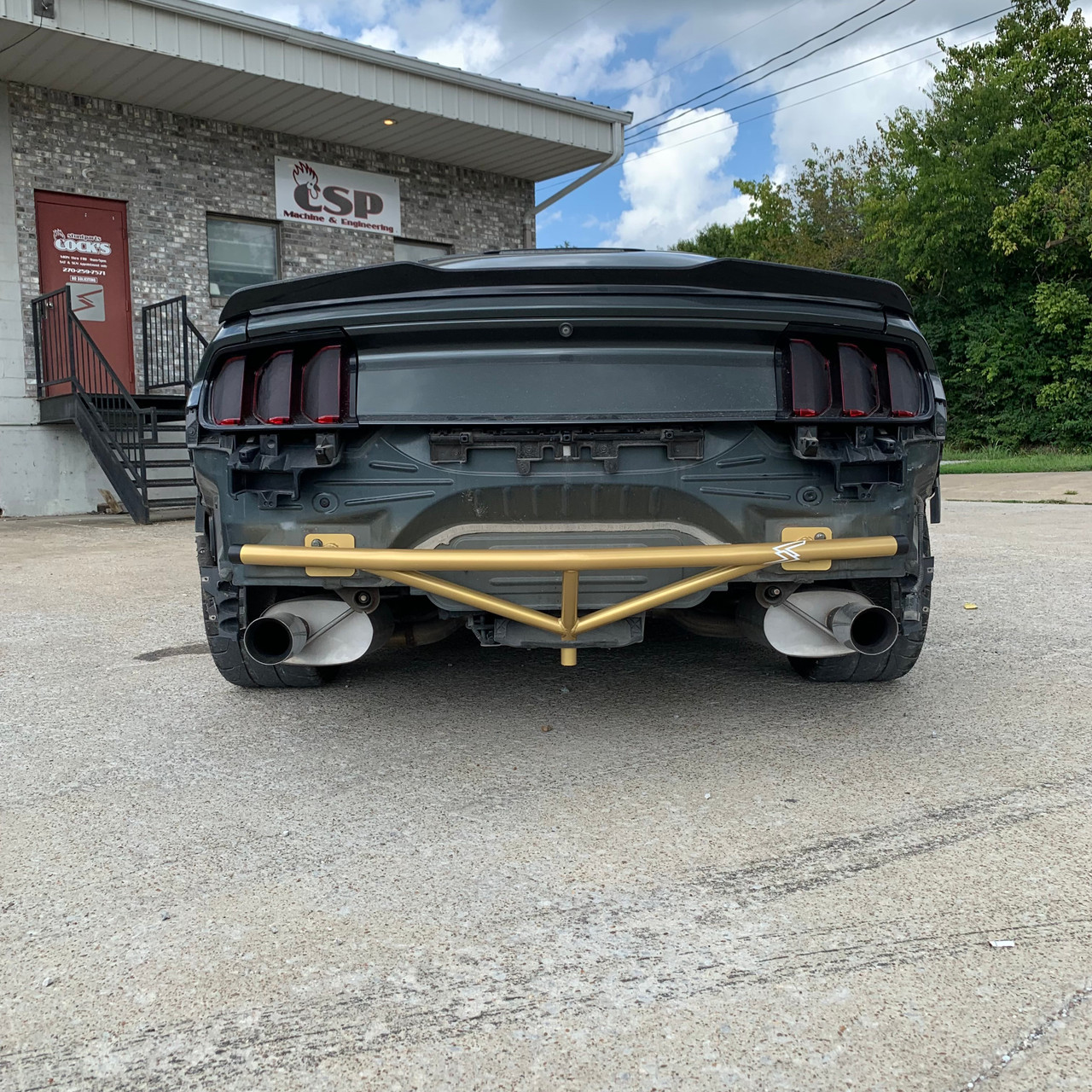 2015-2023 Mustang Rear Bash Bar by Scotidi Race Development