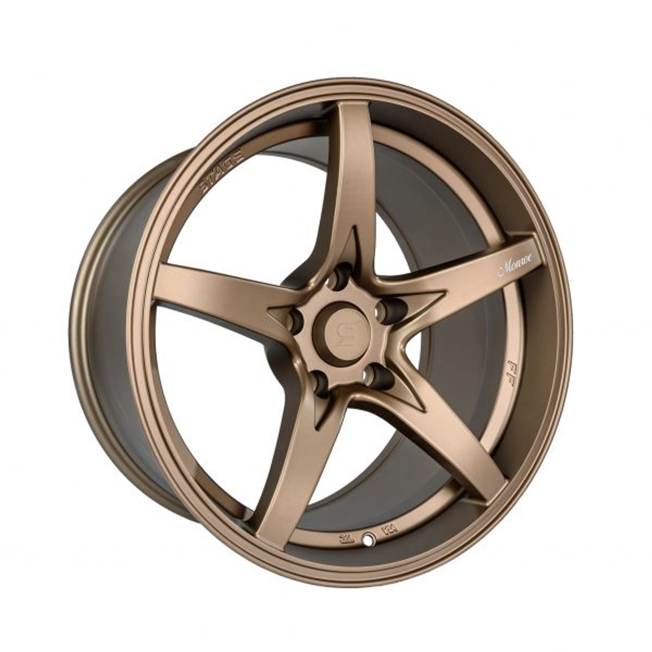 "Monroe" styled wheel in Bronze by Stage Wheels