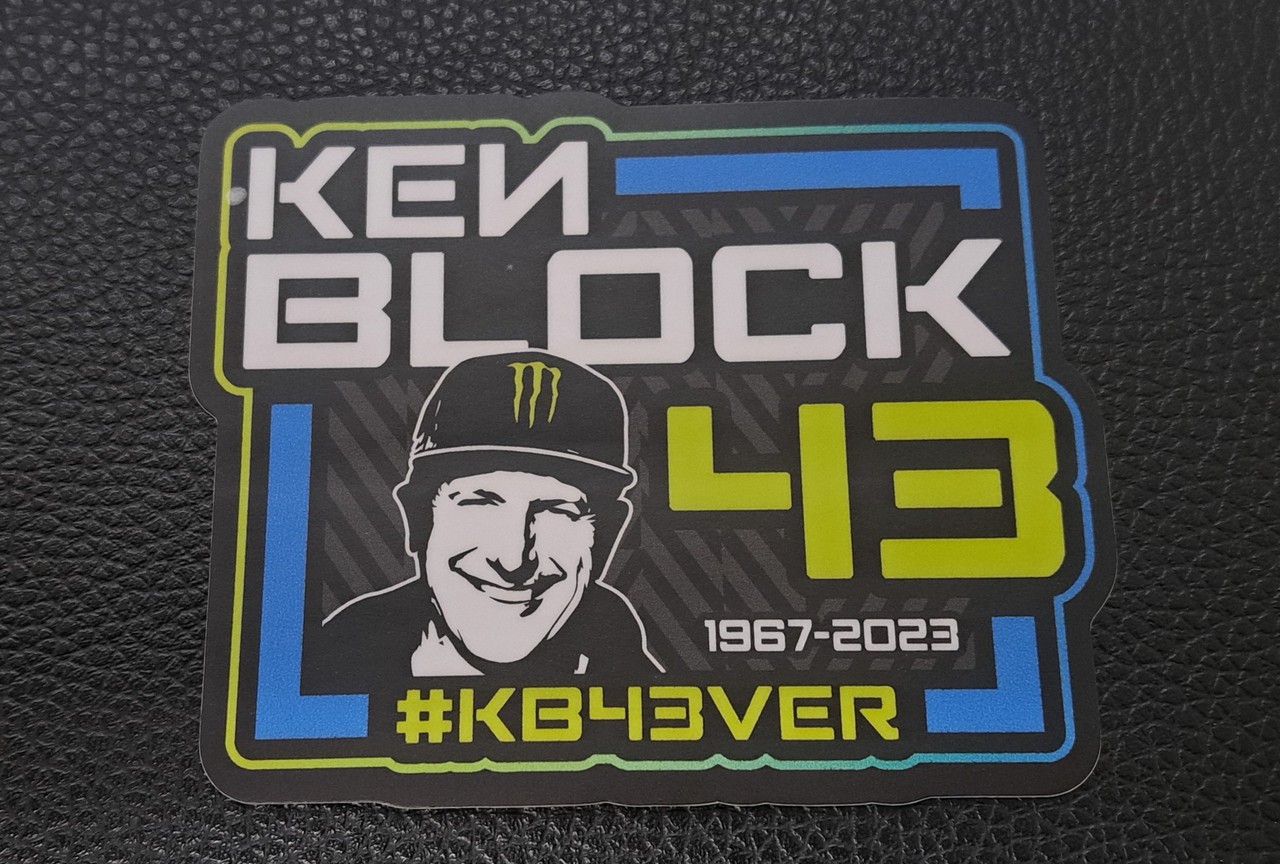 Ken Block Tribute Sticker