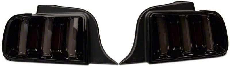 Raxiom 05-09 Ford Mustang Vector V2 LED Tail Lights- Black Housing