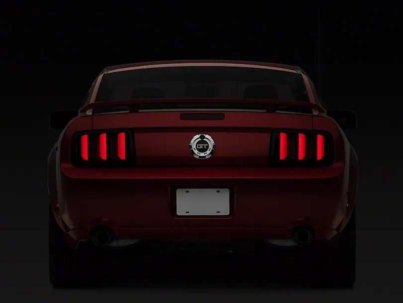 Raxiom 05-09 Ford Mustang Vector V2 LED Tail Lights- Black Housing