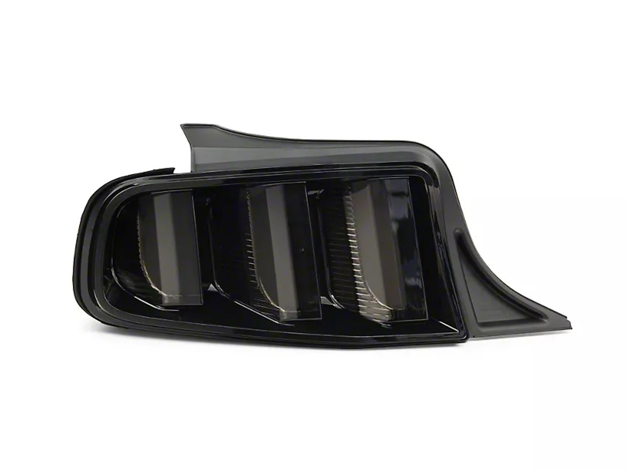 2013-2014 Ford Mustang Vector V2 Tail Lights - Black Housing w Clear Lens by Raxiom