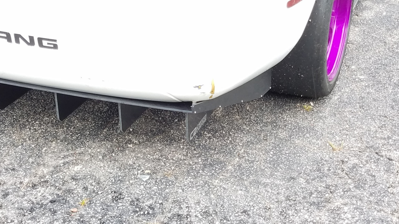 94-98 Mustang Rear Diffuser - Race Version