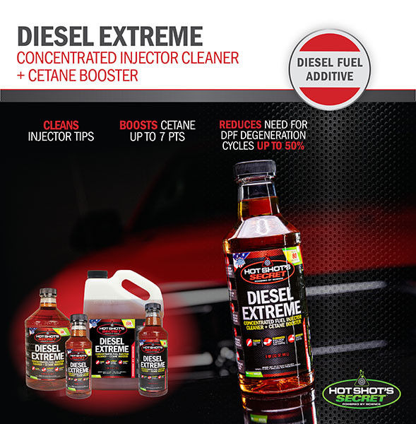 DIESEL EXTREME Injector Cleaner & Cetane Booster by Hot Shot's Secret
